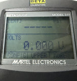 Martel Electronics Model 311 BetaGauge Pressure Calibrator w/ Case
