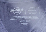 Hard Rock Hotel Youth Heavy Metal Robots Vallarta Graphic Navy Shirt Size Small