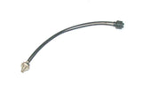 KEYENCE FU-20 DUAL FIBER OPTIC CABLE SENSOR W/LOCK NUTS AND WASHERS