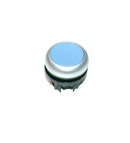 Eaton M22S-D-B Blue Flush Momentary Pushbutton Operator