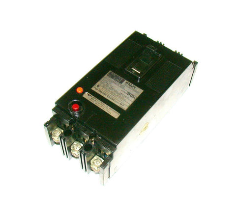 FUJI ELECTRIC 50 AMP 3-POLE CIRCUIT BREAKER 500 VAC MODEL SGH63-50