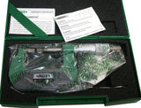 Insize 3232-1 Outside .0001" Blade Micrometer 0 to 1" w/ Case