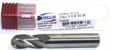 Melin CCMG-1414-B 7/16" Diameter 7/16" Shank 4 Flute Carbide Ball End Mill New