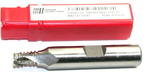 ProCut II CV50CS83 1/4" Diameter 3/8" Shank 3 flute Roughing End Mill