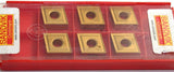 Lot of 6 New Sandvik CNMG 12 04 04 4025 T-Max P Turning Carbide Inserts