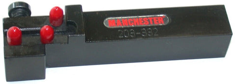 Manchester 3/4" Sq. Shank O.D. Grooving Indexable Toolholders 203-332 New