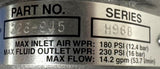 Graco 226-945 Fast-Flo Stainless Steel Pneumatic Transfer Pump Series H96B