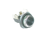 ALLEN BRADLEY 800T-A BLACK MOMENTARY PUSH BUTTON 10 A 1 N.O. CONTACT