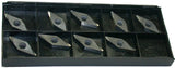Lot of 9 Horizon VCGT332R C23 Carbide Turning Inserts 207110