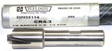 Weldon 35114 CR4-3 1/8" Radius Corner Rounding End Mill