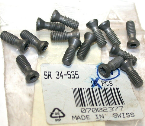 Lot of 14 New Iscar Torx Screws for Face Mills SR 34-535