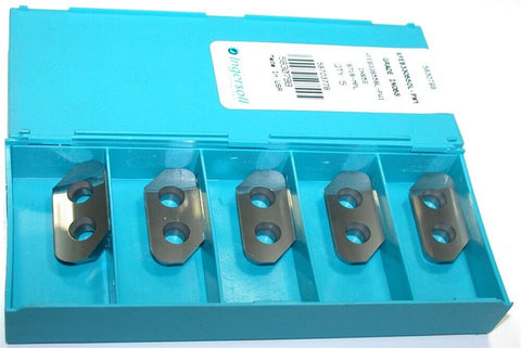 Lot of 5 Ingersoll XFEB330550L-PW1 IN05S Carbide Inserts 5830798 NIB