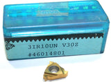 Lot of 10 Vargus Vardex Tin Coat Carbide Threading Inserts 3IR 10UN VSX New