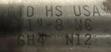 GTD 1"-8 Plug Hand Tap 4 Flute NC GH4 N12