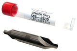 HTC 585-2500 5/8" Diameter 60-Degree #7 x 3-1/2" OAL Solid Carbide Center Drill
