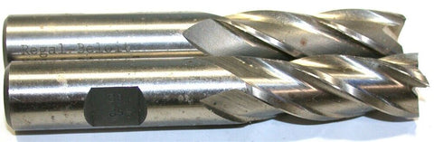 Lot of 2 Regal 15.5mm 4 Flute HSS End Mill 55096 New