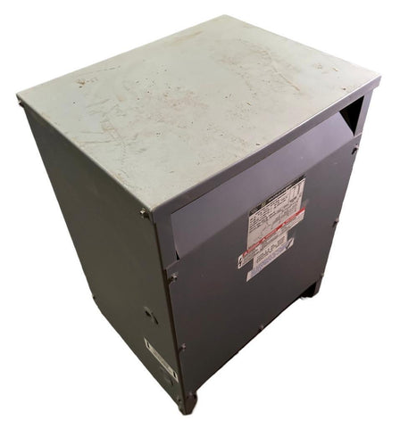 Square D 30T3H 30 KVA Transformer 480V HV 208/120V LV 3 Phase 60 Hz