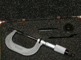 Starrett Precision .0001" Micrometer 1- 2" Model 2 w/ Case and Master Calibrated