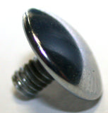 Starrett PT6632-5 3/8" Round Chrome Steel Indicator Contact Point free shipping