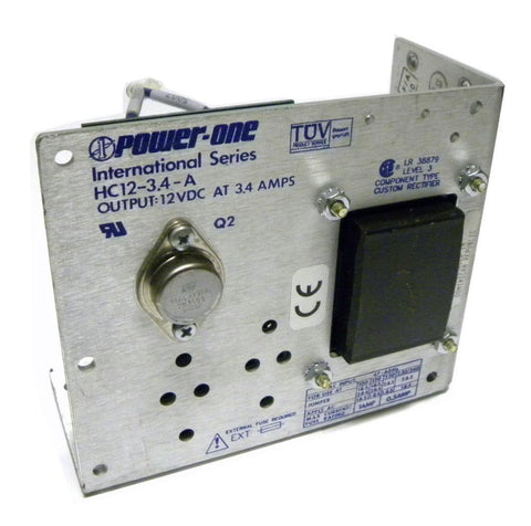 POWER ONE HC12-3.4A POWER SUPPLY 12 VDC @ 3.4 AMPS OUTPUT