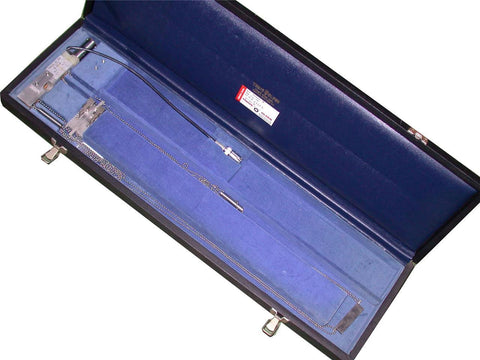VERY NICE TINIUS OLSEN EXTENSOMETER MODEL R-20-A IN ORIGINAL CASE