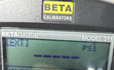Martel Electronics Model 311 BetaGauge Pressure Calibrator w/ Case