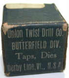 Union Twist Thred-Rite 3/8-24 N.F. No. 2 7/8" OD Round HSS Acorn Cone Die