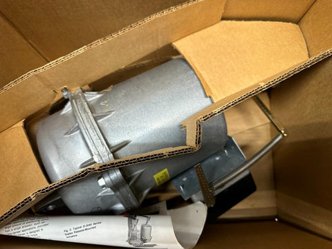 Johnson Controls D-3244-5 Pneumatic Piston Actuator W/ 8-13 PSIG & D-9502 Pos.