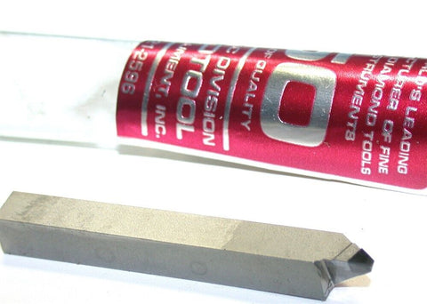 Microtool and Instrument Inc. Diamond Tip Radius Tool Bit 1/4