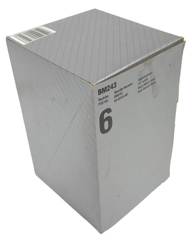 Toshiba BM243 Black Printer Ribbons 1/2" Width 6 Pack
