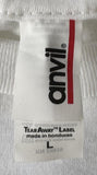 Anvil Men's Kid Rock Not Touring This Year Tour 2012 White Shirt Size Large