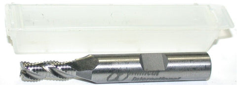 YG-1 Minicut 820-0806 1/4" Diameter 3/8" Shank 3 Flute HSS Roughing End Mill