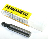 Kennametal UEBD0188J3A GOmill 3/16" Diameter 3 Flute AlTiN Carbide Ball End Mill
