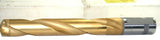 Dijet SCD-30-118-AML 30MM (1.181") Carbide Tip TiN Coated Coolant thru Drill