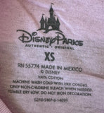 Disney Parks Girls Frozen Elsa Graphic Pink Short Sleeve Shirt Size X-Small