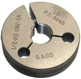 G.A. CO 1/2"-20-UNF-3A LO Thread Gage