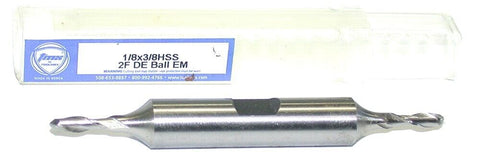 TMX 5-230-005 13/16" 2 Flute 3/4" Shank HSS Ball End Mill