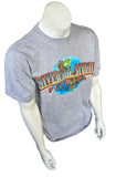 Anvil Men's Universal Studios Florida Gray Short Sleeve Shirt Size Large