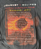 Anvil Men's Journey ECL1PSE3 Summer Tour 2011 Black Shirt Size Large
