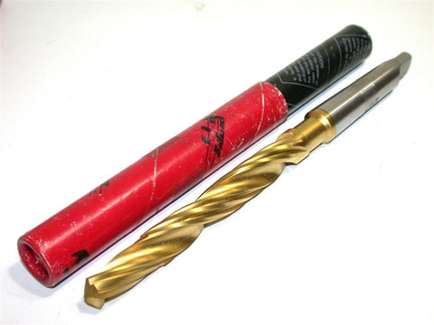 Ferguson T-12184 Subland 2 Flute 5/8" #2 Morse Taper Shank TiN Coated Step Drill