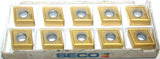 Lot of 10 New SECO CNMG433-MR4 CP250 Carbide Turning Inserts