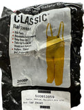 MCR 200BP Classic Rainwear Bib Pants Overall Style M Yellow Waterproof .35 PVC