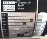 Bodine NSI-34 Small Motor 115V 1PH 2A 60Hz 1/15HP 1725rpm Ins A Continuous Duty