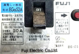 Fuji EGa52A Circuit Breaker 30A 100-240V 30mA 2.5kA 2P2E