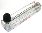 DWYER VFB-85-SSV Flowmeter 4" Scale 0.2-2GPM Water