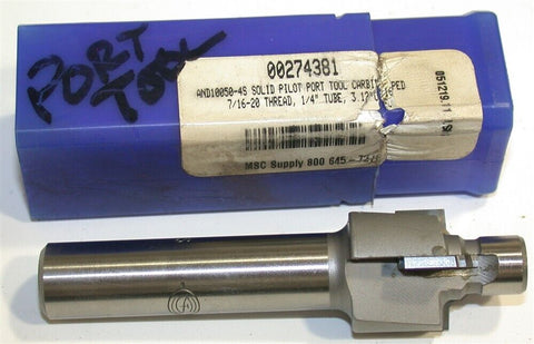MSC 7/16-20″ .888″ Spotface Diameter Carbide Tipped Porting Tool 00274381