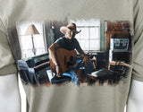 Anvil Men's Jason Aldean My Kinda Party 2011 Tour Light Green Shirt Size Large