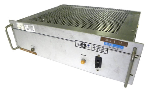 SORENSEN AC REGULATOR MODEL ACR-2000 - SOLD AS IS
