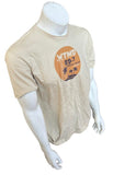 Valve Gear Men's WTMD 89,7 Desert Island Songs Beige Short Sleeve Shirt Large