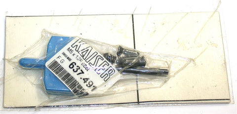 Kaiser 637.491 ETL-M5 X 13F Package of 5 Insert Screws Swiss Made